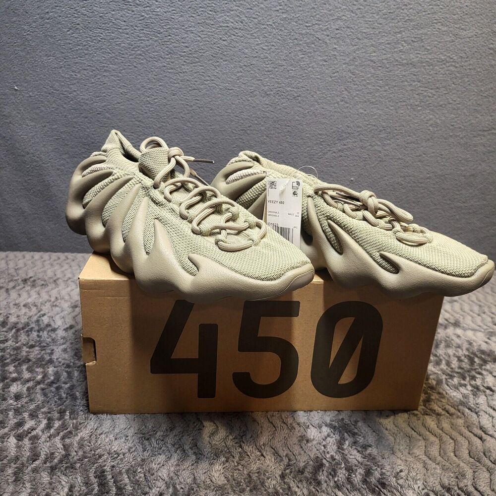 Adidas Yeezy 450 Resin Mens 10.5 Stone Flax Sneaker Running Shoe Trainers ID1623
